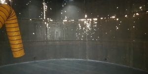 leachate tank lining