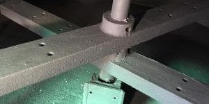 lime slurry storage tank repair