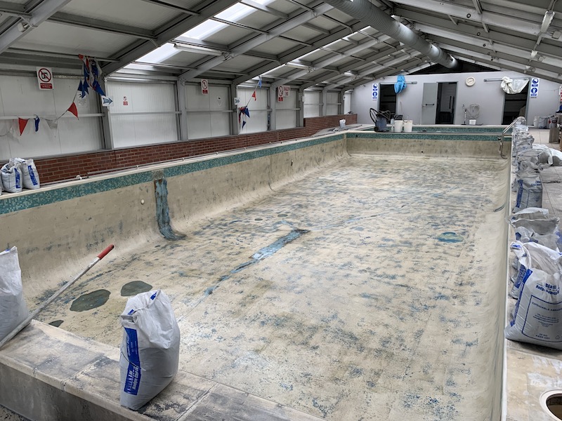 Swimming Pool Lining in Whitstable. Kent Specialist Lining Services